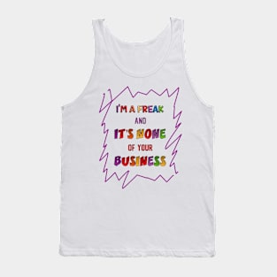 Body positivity quotes Tank Top